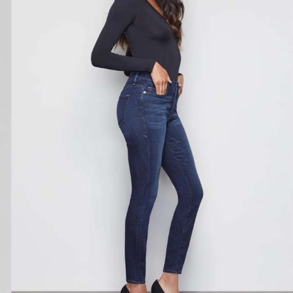 Good American Denim - Good American Good Legs High Rise Denim Jeans 24
